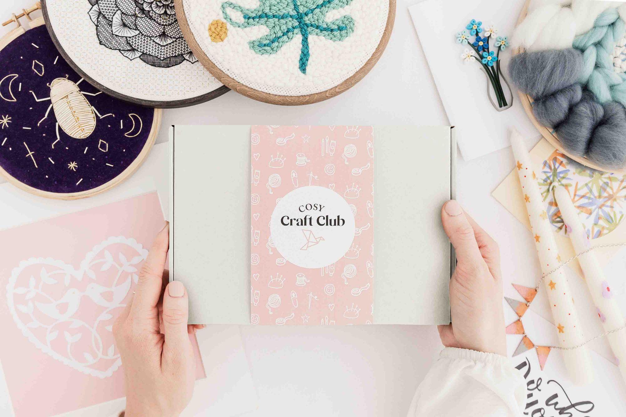 This month's Cosy Craft Club box